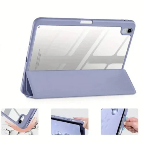 Чохол до планшета BeCover Soft Edge TPU Apple Pencil Apple iPad Air (4/5) 2020/2022 10.9" Purple (711701)