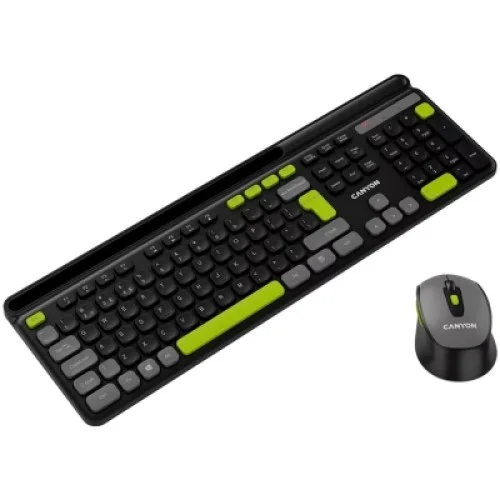 Комплект Canyon HSET-W5 Wireless UA Black (CNS-HSETW5BK)