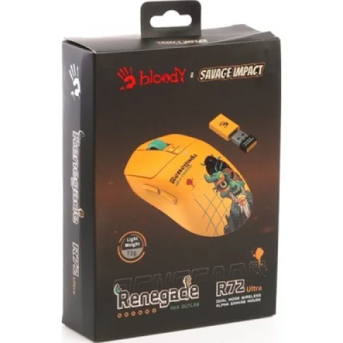 Мышка A4Tech Bloody R72 Ultra Wireless Renegade Sunset (4711421001267)