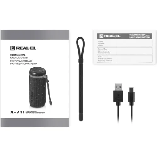 Акустическая система REAL-EL X-711 Black (EL121600026)
