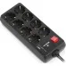 Мережевий фільтр живлення REAL-EL RS-PROTECT 805 3m, black (EL122300043)