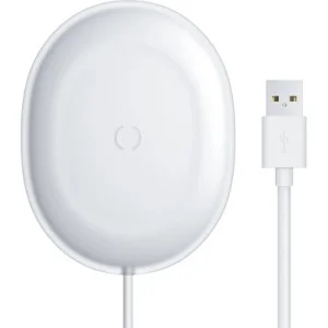 Зарядний пристрій Baseus Jelly wireless charger 15W White (WXGD-02)