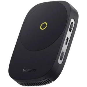 Зарядний пристрій Baseus MagPro II Series Ultra-Thin Magnetic, Cooler, Wireless Charger Cosmic Black (B10572900121-00)