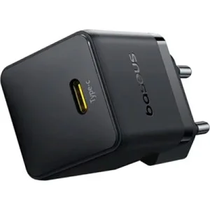 Зарядний пристрій Baseus Palm Fast Charger 1C 30W + Cable 1.0m Type-C 60W black (P10111605113-01)