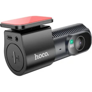 Видеорегистратор HOCO DV7 2K display hidden driving recorder Black (6942007623377)