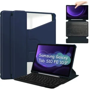 Чехол для планшета BeCover BeCover 360° Rotatable Samsung Galaxy Tab S10 FE (SM-X520/SM-X526) 10.9" Deep Blue (713308)