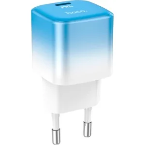 Зарядное устройство HOCO C101A USB-C PD20W Ice Blue (6931474769374)