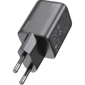 Зарядное устройство HOCO N40 Mighty USB-C PD20W Black (6942007616966)