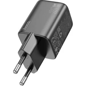 Зарядное устройство HOCO N41 Almighty 1xUSB-C PD20W + 1xUSB QC3.0 Black (6942007617024)