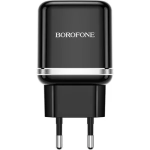 Зарядное устройство BOROFONE BA36A High Speed USB QC3.0 18W Black (6931474715968)