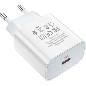 Зарядное устройство BOROFONE BA38A Plus Speedy USB-C PD20W White (6931474746870)