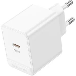 Зарядний пристрій BOROFONE BAS13A Erudite USB-C PD20W White (6941991104862)