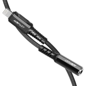 Перехідник Lightning to 3.5mm F C1-05 black Acefast (6974316280569)