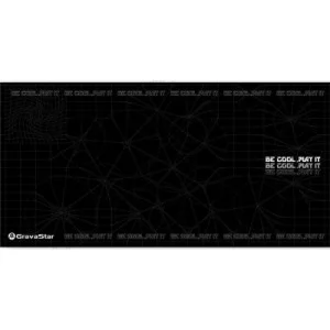 Килимок для мишки GravaStar Gaming Pad XL Black (GSA8_MPD_R_BLK)