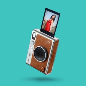 Камера миттєвого друку Fujifilm INSTAX Mini EVO Brown (16812508)