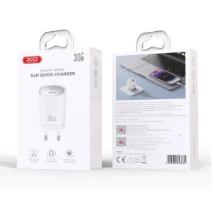 Зарядное устройство XO CE20 33W USB-C PD30W/PPS33W White (CE20_White)