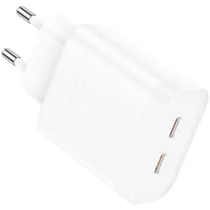 Зарядное устройство XO L105 2xUSB-C PD35W White (L105.white)
