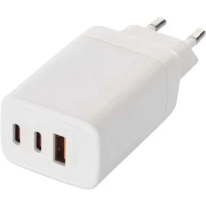 Зарядний пристрій EMOS V05G65 1xUSB-A + 2xUSB-C PD65W GaN (V05G65)