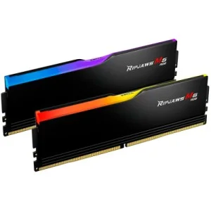 Модуль пам'яті для комп'ютера DDR5 32GB (2x16GB) 6400 MHz Ripjaws M5 RGB Black G.Skill (F5-6400J3239G16GX2-RM5RK)