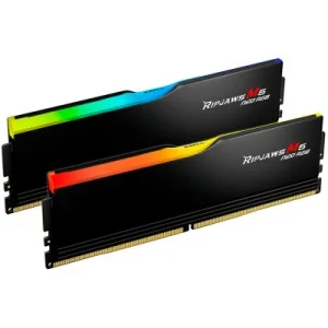 Модуль пам'яті для комп'ютера DDR5 32GB (2x16GB) 6400 MHz Ripjaws M5 Neo RGB Matte Black G.Skill (F5-6400J3240G16GX2-RM5NRK)