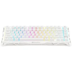 Клавиатура GravaStar Mercury K1 Lite Wireless/Bluetooth/USB UA White (GSK1LITE_WHT)