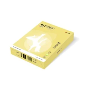 Бумага IQ Color A4 160 г/м2 250с, yellow lemon (ZG34/A4/160/IQ)