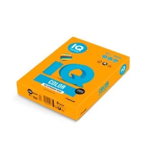 Бумага IQ Color A4 80г/м2 500с, Tangerine (MO15/A4/80/IQ)