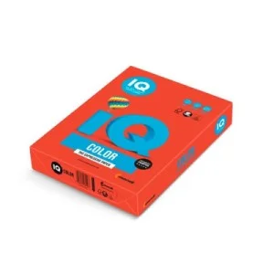 Бумага IQ Color А3 Intensive 80г/м2 500с, red coral (CO44/А3/80/500/IQ)