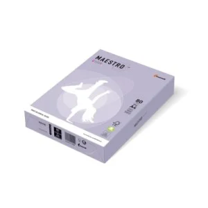 Бумага IQ Color А4 160 г/м2 250с, lilliac pale (LA12/A4/160/IQ)