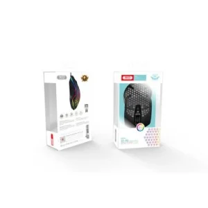 Мышка XO M4 4000 DPI RGB USB Black (XO-M4-BK)