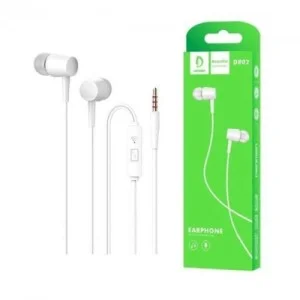 Наушники Denmen DR02 3.5mm White (DE-DR02-WH)