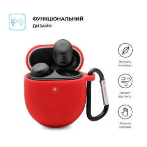 Чехол для наушников Armorstandart Hang Case для Google Pixel Buds Pro Red (ARM75405)