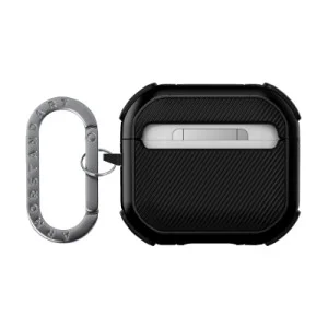 Чехол для наушников Armorstandart Panzer для Apple Airpods 4 Black (ARM82552)