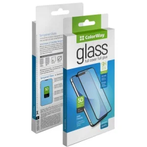Стекло защитное ColorWay 9H FC glue Samsung Galaxy A17 black (CW-GSFGSGA175-BK)
