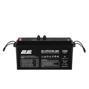 Батарея LiFePo4 2E 24V-100Ah, ABC 8S (2E-LFP24100-ABC)