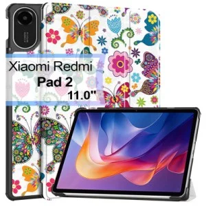 Чохол до планшета BeCover Smart Xiaomi Redmi Pad 2 11.0" Butterfly (713646)