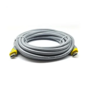 Кабель мультимедійний HDMI M to HDMI M 10.0m v2,0 Grey V-LINK (YT-HDMI(M)/(M)HSV2.0-10m)