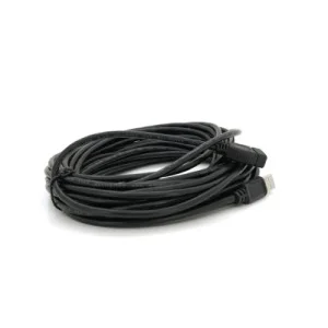 Дата кабель USB 2.0 AM/AF 10.0m ferrite black Voltronic (YT-AM/AF-10BL)
