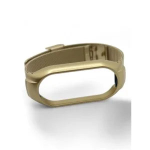 Ремешок для фитнес браслета BeCover Metal для Xiaomi Mi Smart Band 10 Gold (713625)