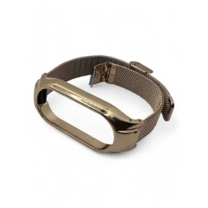 Ремешок для фитнес браслета BeCover Metal для Xiaomi Mi Smart Band 10 Rose Gold (713626)
