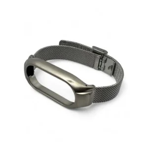 Ремешок для фитнес браслета BeCover Metal для Xiaomi Mi Smart Band 10 Silver (713624)