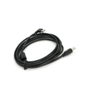 Кабель для принтера USB 2.0 AM/BM 3.0m 90° corner black Ritar (YT-AM/BM90°-3.0B)