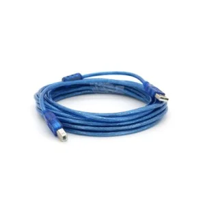 Кабель для принтера USB 2.0 AM/BM 5.0m ferrite blue Ritar (YT-AM/BM-5.0TBL)
