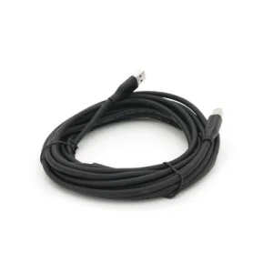 Кабель для принтера USB 2.0 AM/BM 5.0m ferrite black VEGGIEG (V-U207)