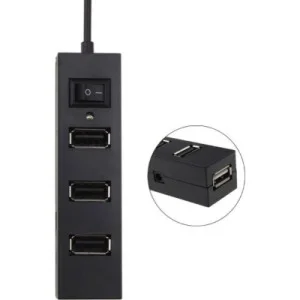 Концентратор Voltronic USB 3.0 to 4xUSB black (YT-HUB4-B)