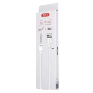Дата кабель USB 2.0 AM to USB-C 1.0m 2.1A white XO (XO-NB-103-TC-1-WH)
