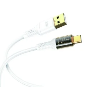 Дата кабель USB 2.0 AM to USB-C 1.0m 2.4A white XO (XO-NB229-TC-1-WH)