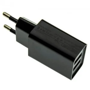 Зарядний пристрій Denmen 2xUSB 2.1A black (DC02-BK)