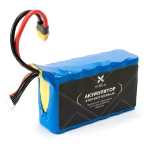Аккумулятор для дрона Vinga Li-ion 6S2P 10000mAh з балансиром (JHY Li-Ion 21700 5000mAh) (V6S2P-5000)