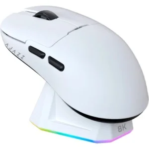 Мишка Ajazz AJ159PRO Wireless/Bluetooth/USB Charging Dock White (AJ159-PRO-W)